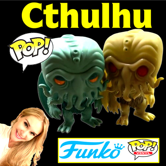 (2) Cthulhu Master Of R'Lyeh Entertainment Earth Funko Pop Exclusive Loose - Picture 1 of 1